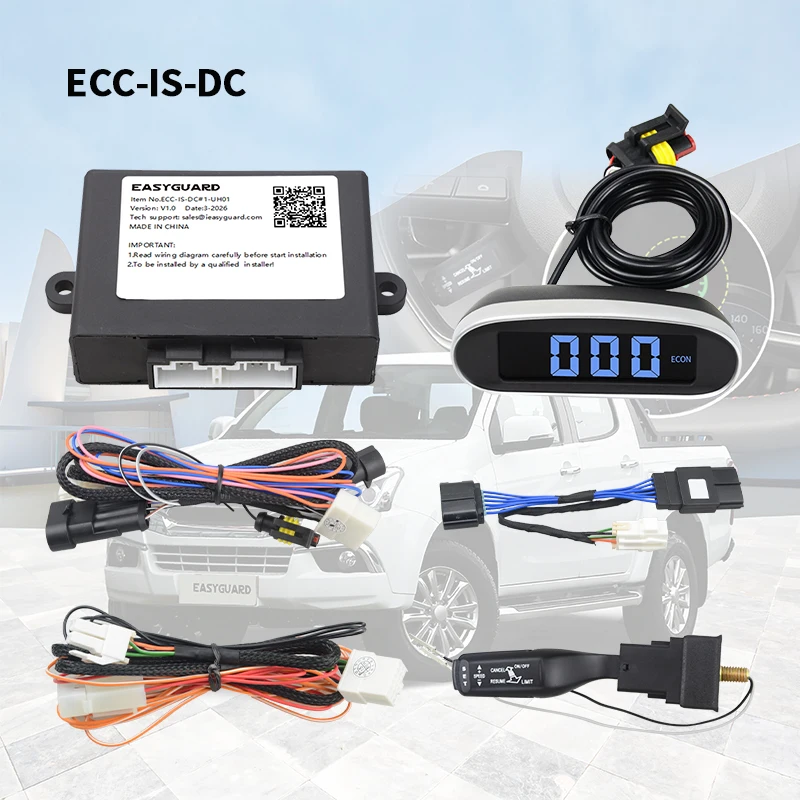 EASYGUARD DC version Cruise control system fit for selected Isuzu cars D-MAX RE-MAX 700P with 6 wire electric throttle