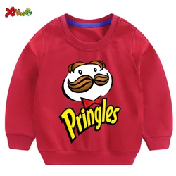 Kids Hoodies Sweatshirts for Boys Baby Cartoon Clothing Boy Girl Cotton Print Casual T Shirt Children Pullover Cute Clothes Cool