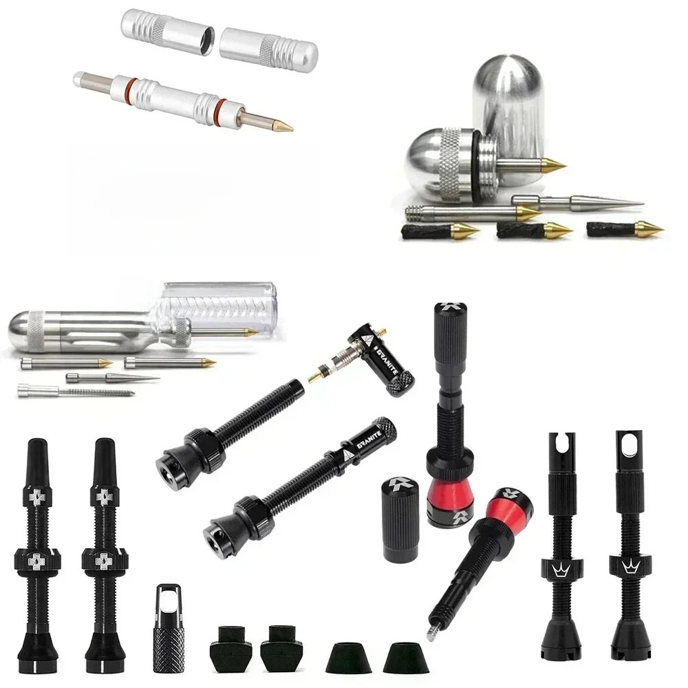 AliExpress TLR Bicycle  Juicy Nipple Fillmore Tubeless Bike Tire Valves Valve Cap Presta  Repair Tool Kit