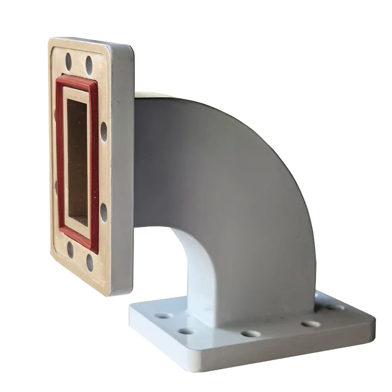 Waveguide Bend Aluminum Material E-Bend waveguide WR-159 waveguide Microwave Multiple Bend