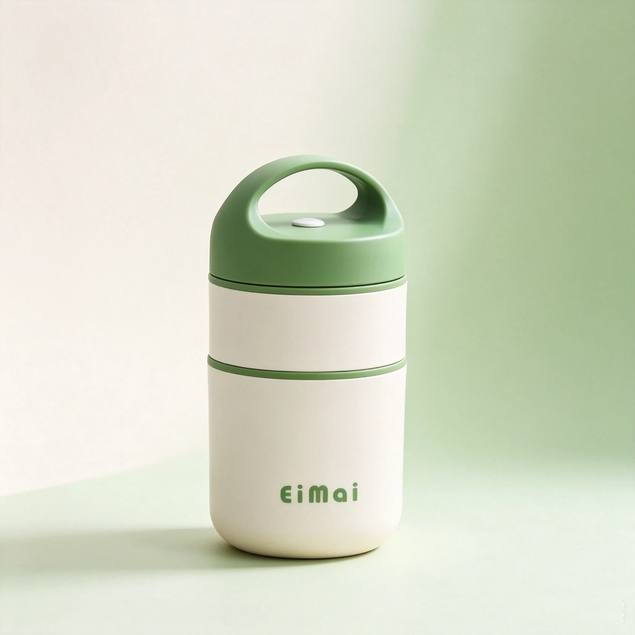 Lunchboxen - Isolierter Edelstahl-Behälter für Mittagessen - Auslaufsichere Tragbare Bento-Box, Kompakter Thermobehälter mit Tragegriff, für Büro, Pendeln & Outdoor, 680ml Fassungsvermögen