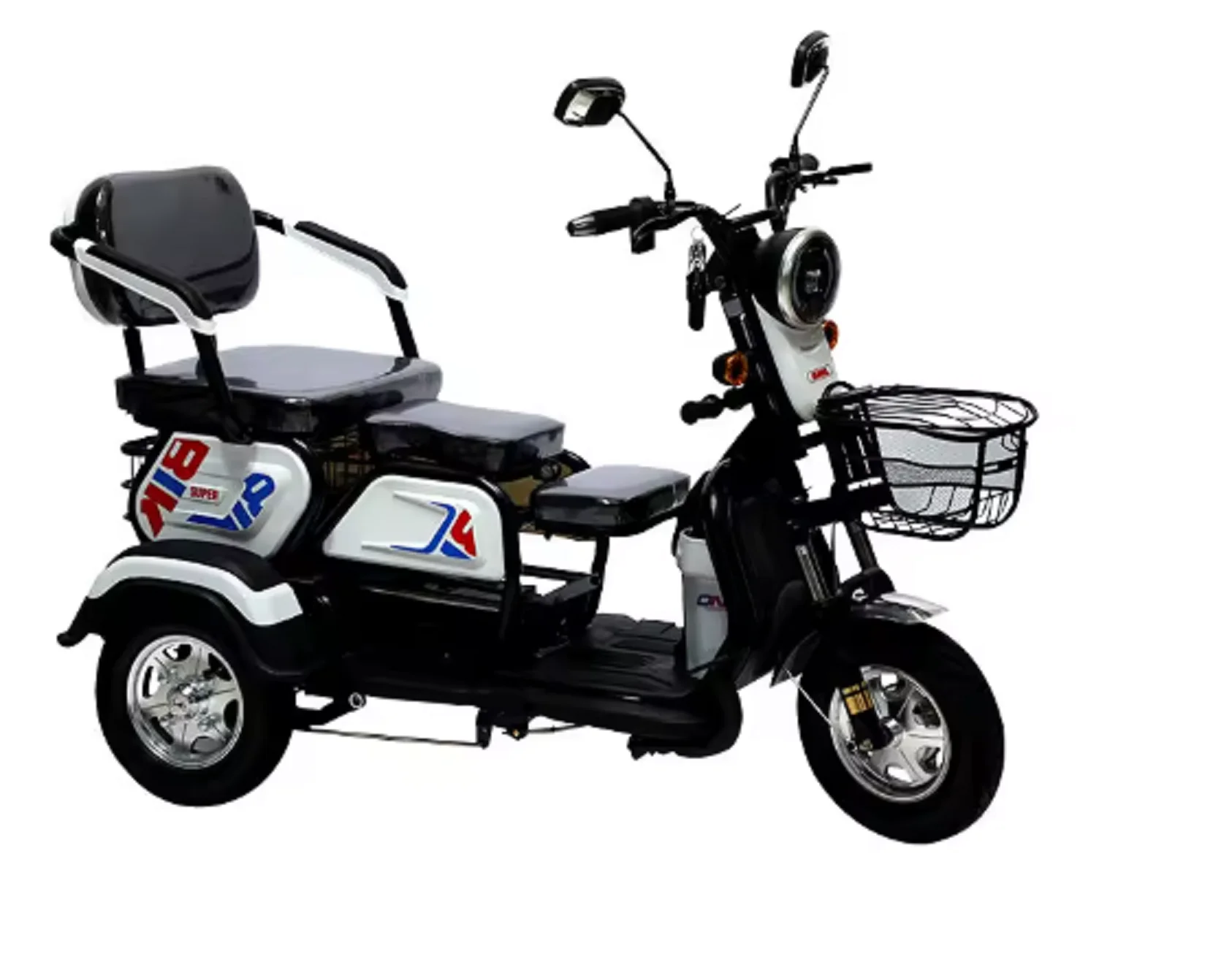 Harga terbaik untuk sepeda roda tiga dewasa untuk penumpang dan pengangkut barang dengan motor listrik CE 650W 500W