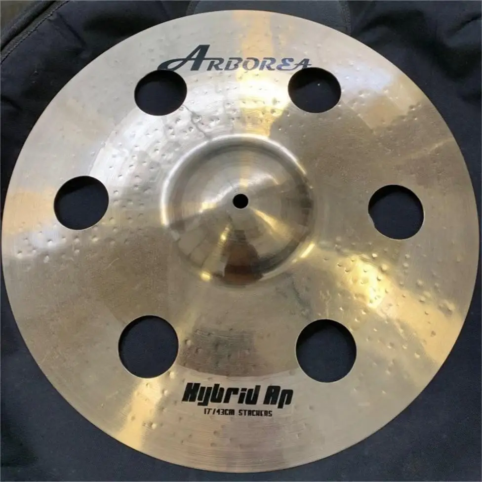 Arborea Professional Bronze Cymbal-Hybrid AP Series 8-19 inch Ozone Cymbal Effects Stack Cymbal Drum Kit Percussion Instrument