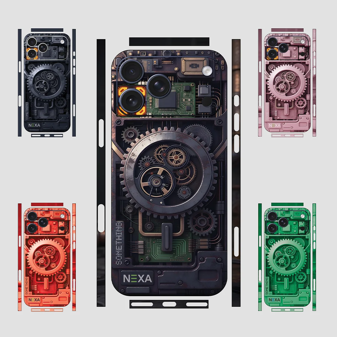 

Ultra-Thin 3D Full Body Vinyl Wrap Stickers For iPhone 17 Pro Max – Designer Skins IPM045 - Full Wrap Decals