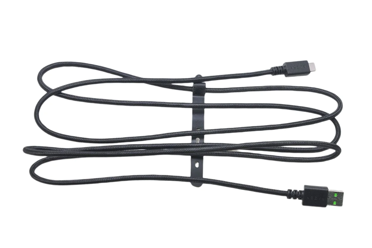 2 متر/6.6FT USB Type-C Typec C وصلة كابل ل رازر هانتسمان النخبة TE 87 Mini & Deathstalker V2 برو لوحة المفاتيح كابل