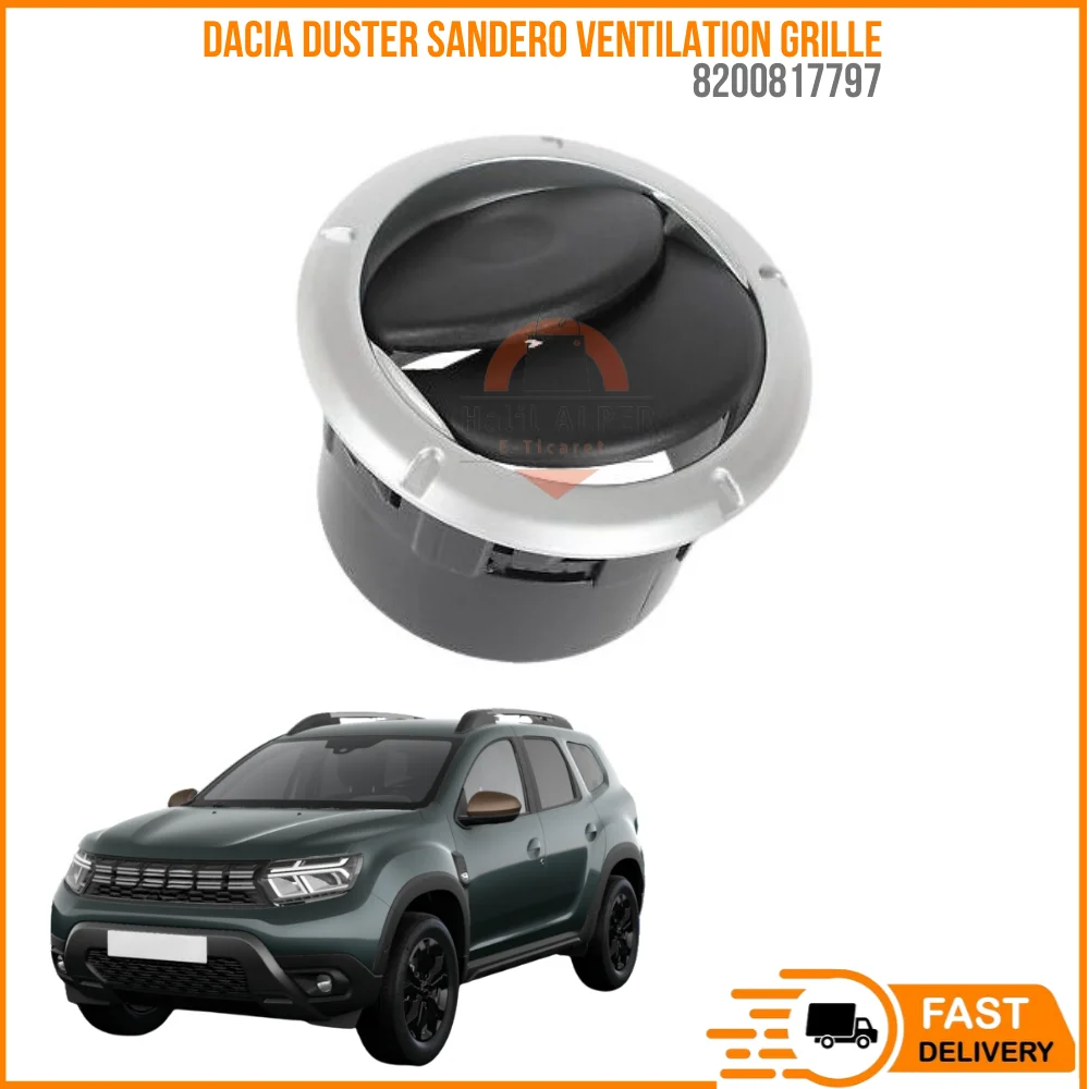 

For DACIA DUSTER SANDERO VENTILATION GRILLE YM CHROME OEM 8200817797 super quality high satisfaction fast delivery