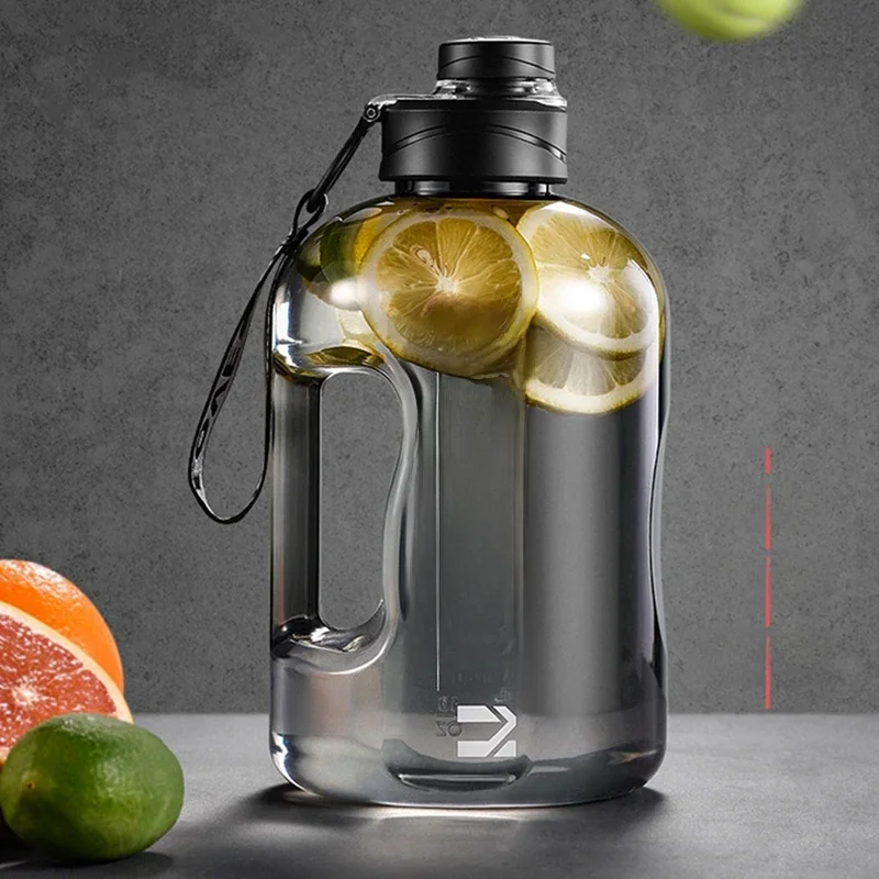 AliExpress NONE Hiking And Fitness Super Large Capacity Accurate Calibration Water Bottle Food Grade Plastic Material Scientific Drinking