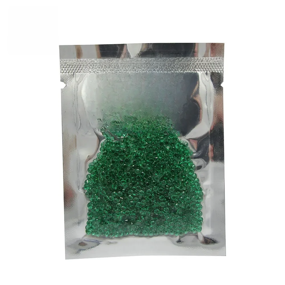 500 sztuk/partia 0,9 ~ 3,0 mm okrągły brylantowy krój Nano zielony kamień 5A syntetyczny czerwony korund wosk ustawienie # 113 Niebieski kamień do biżuterii — zdjęcie 2