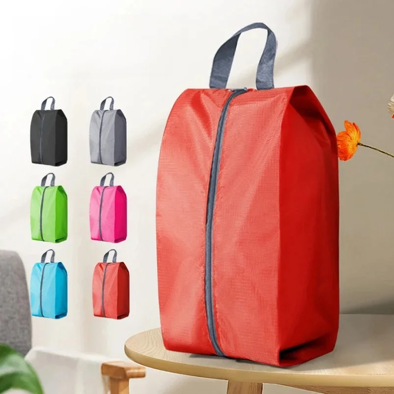 Sacs de rangement pour chaussures anti-poussière, sac portable de voyage avec fermeture éclair robuste, étui en poudre, poche étanche