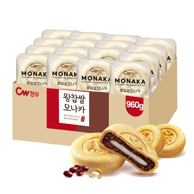 Cheongwoo King glutinous rice Monaka 960g (total 32 bags)/King Monaka made with domestic glutinous rice