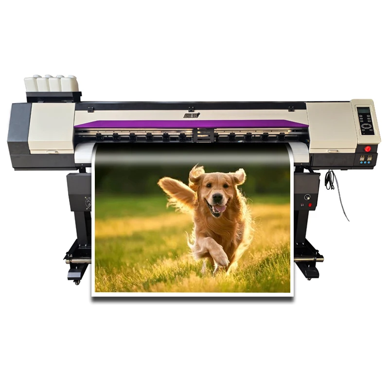 Inkjet Printer i3200 XP600 1.6m 1.8m China Plotter Large Format Poster Canvas Vinyl Car Sticker Eco Solvent Printer