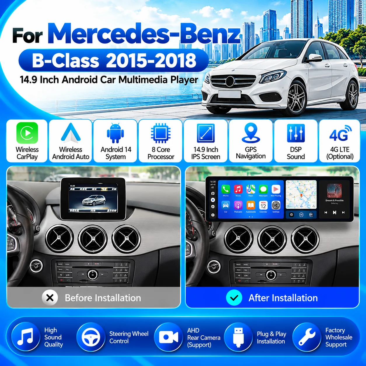 CarPlay GPS Navigation 14.9