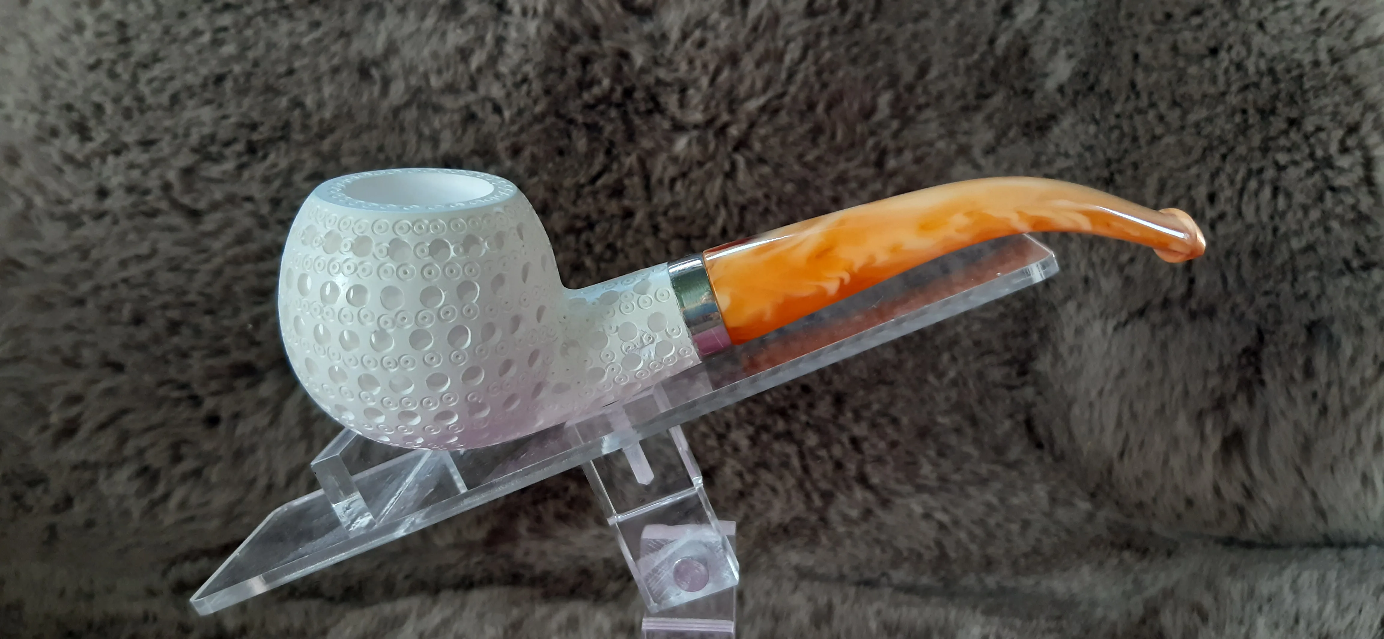 Handmade Block Meerschaum Pipe