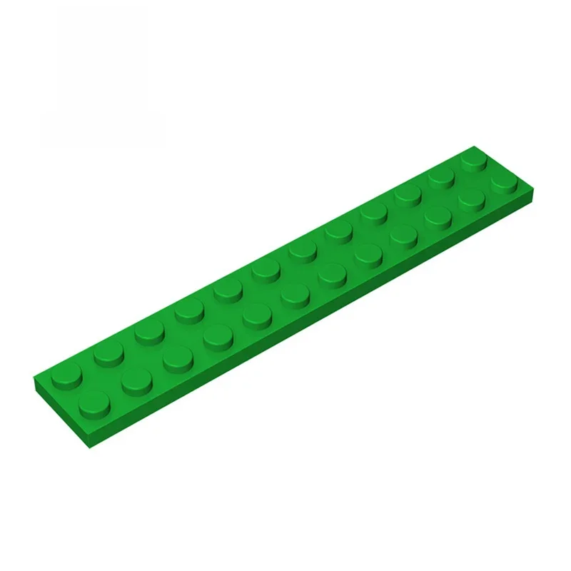 Gobricks-décennie s de construction compatibles 2x12, plaque 2445, pièces de rechange, accessoires à assembler, jouet de remplacement, 10 pièces