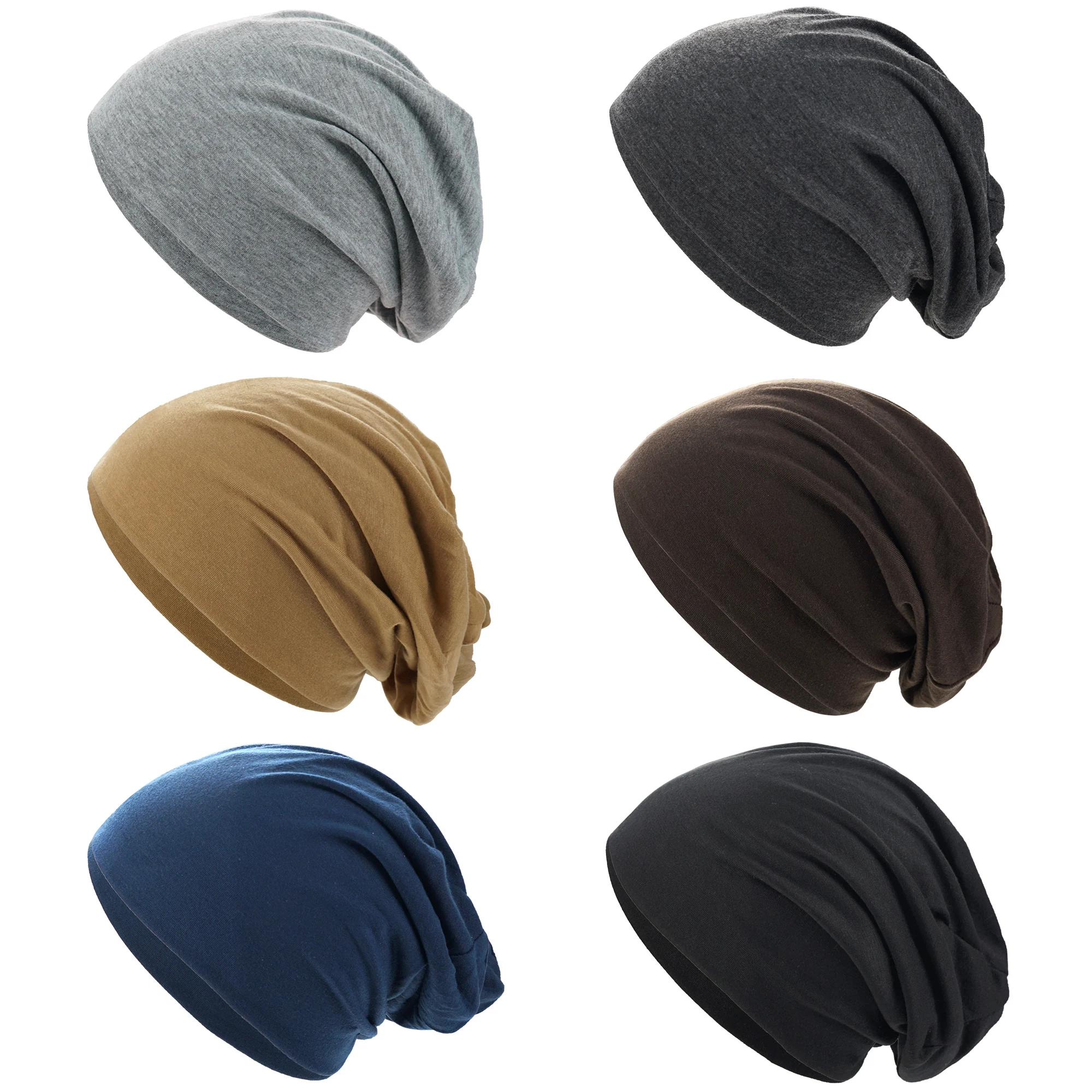 1PCS Classical Men\'s Autumn Winter Hats Solid Color Hip-pop Hats Skullies Female Male Hats Gorro Crochet