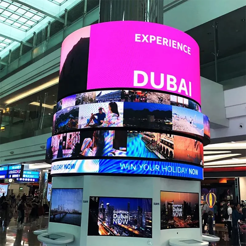 P2.5 Nationstar 3840HZ SMD1515 مخصص داخلي ستارة مرنة لينة الإبداعية شاشة LED Tela عرض Cortina Flexibel Module