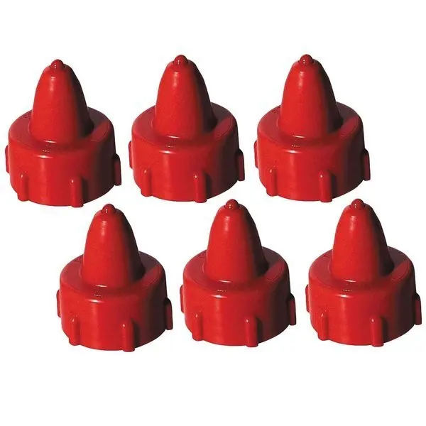 

Tap-N-Glue Glue Cap, Red, 1 Diameter, PK6