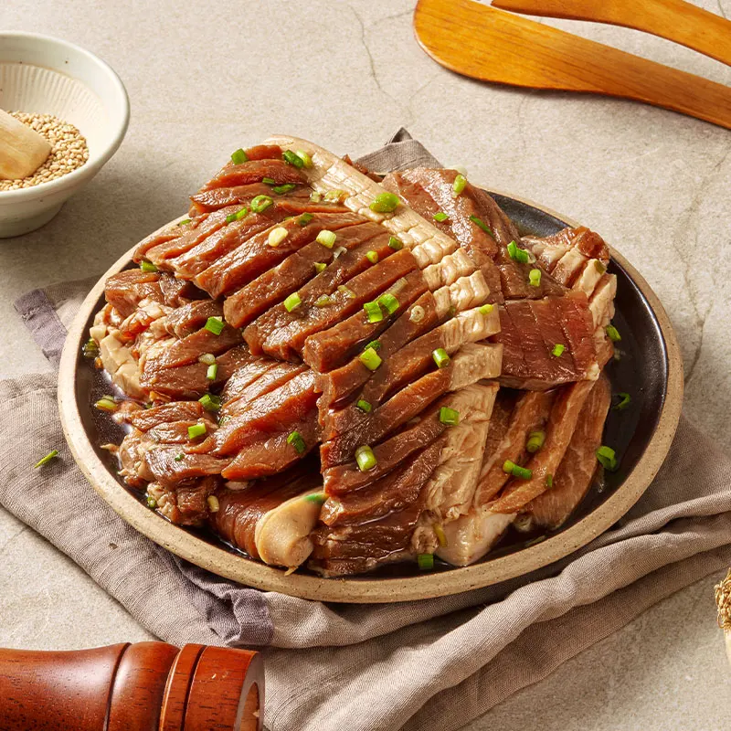 Jeju Vientre de cerdo negro adobo rey barbacoa 1kg