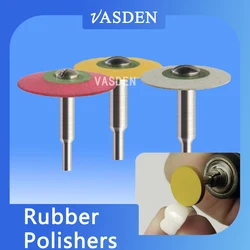 VASDEN Dental Lab Material Polishing Tool Grinding Head Rubber Diamond Polishers For Zirconia/porcelain