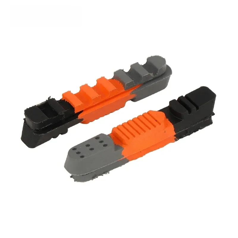 AliExpress BARADINE Baradine Brake Block Replaceable Inserts for Road Foldable BMX Aluminum Steel Rims Low Noise Braking Cartridge Pads