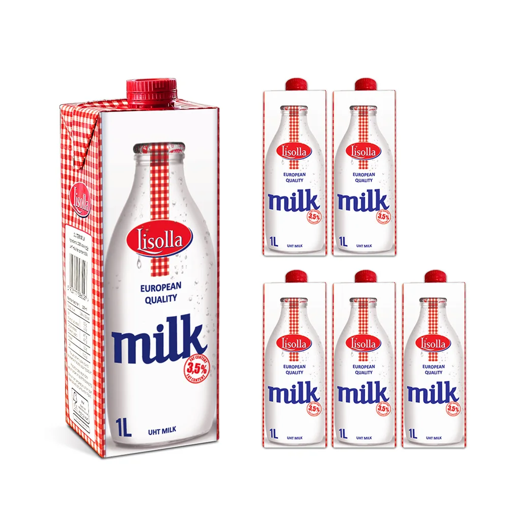 Mlekovita Lisolla imported sterile milk 1L * 6 pieces