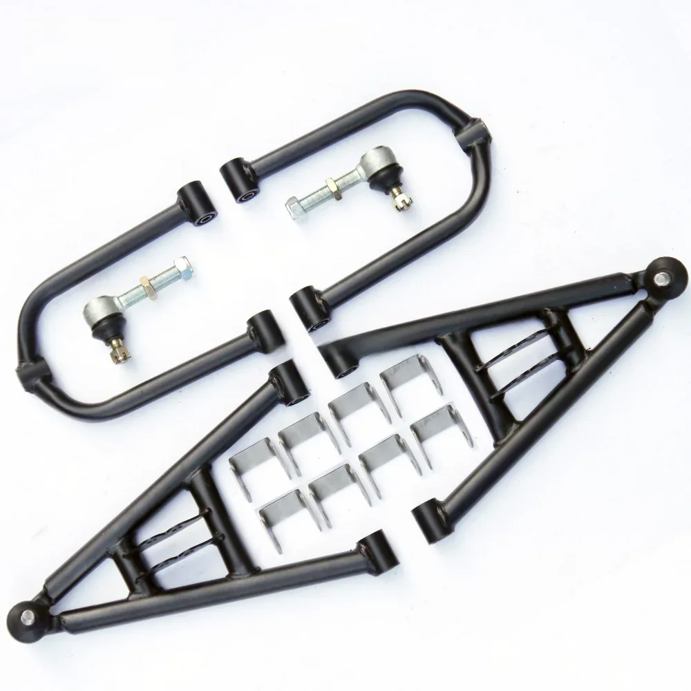 1 zestaw 350/370mm przednie zawieszenie wahacz górny/dolny ramię 110cc GY6 150cc 200cc ATV 4 koła Quad Buggy gokart części — zdjęcie 2