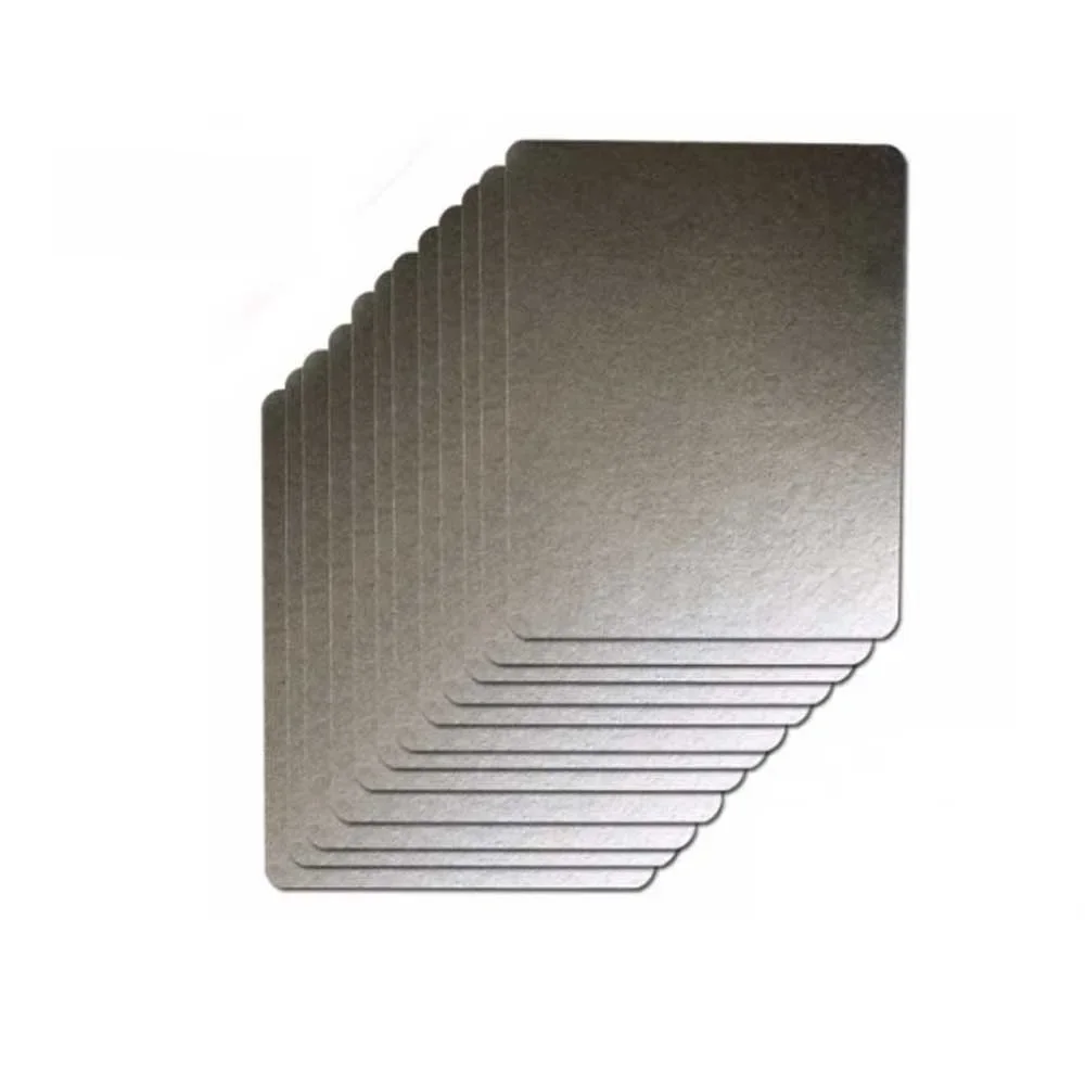 Plaque de Mica pour four à micro-ondes, feuille de Mica pour four à micro-ondes, grille-pain, sèche-cheveux, 12x15cm, 10 pièces