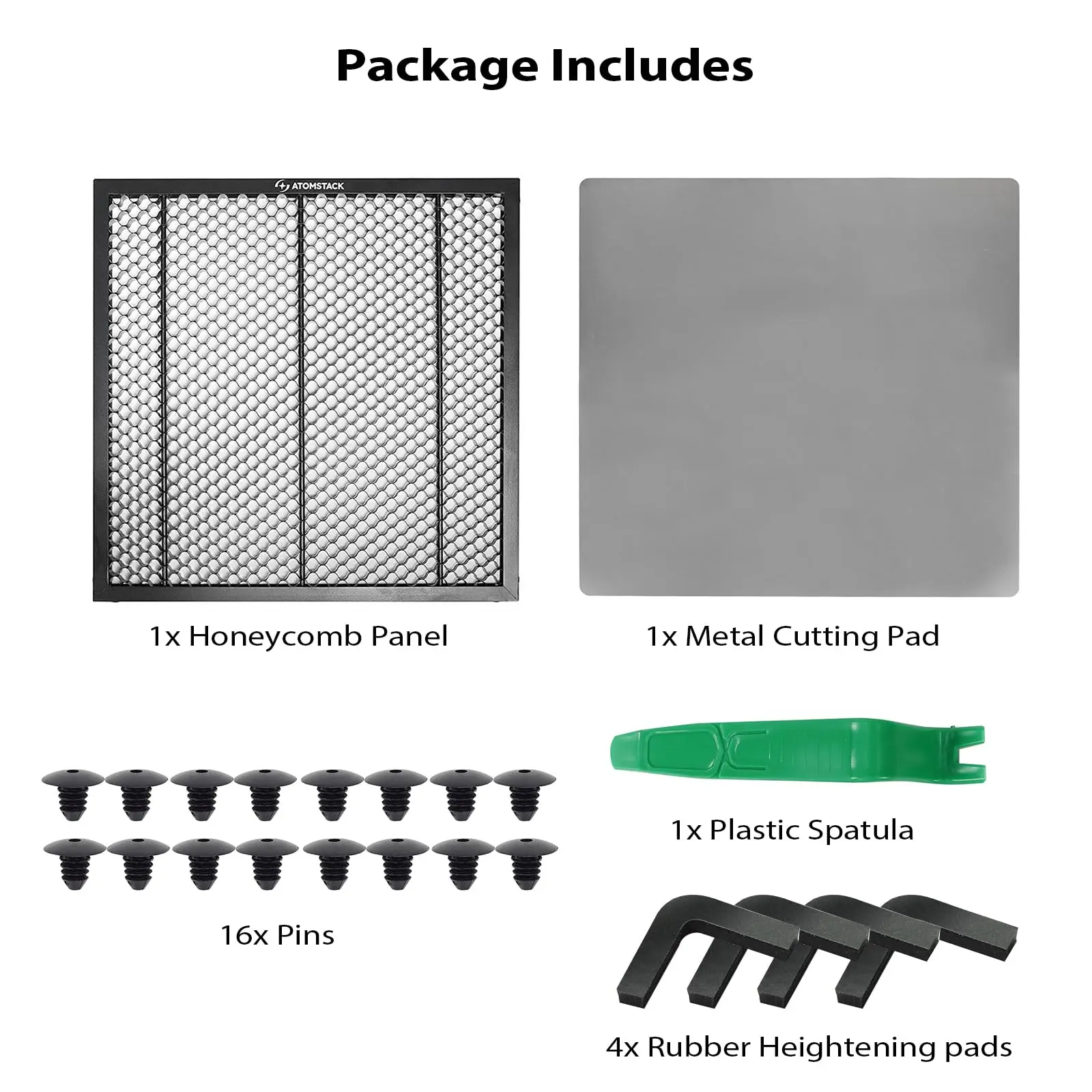 ATOMSTACK F4N Honeycomb Work Table for Laser Engraving Cutting Machine Smooth Edges Clean Working Platform Platform Non-Slip Pad
