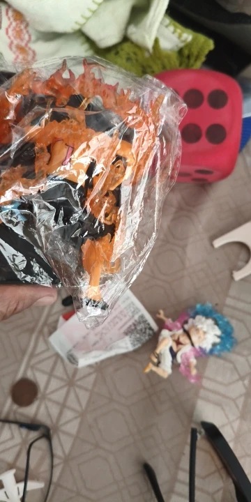 One Piece Fire Fist Ace Luffy Sanji & Zoro Battle Model PVC
