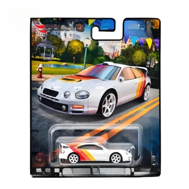 Hot Wheels – Voiture Premium Boulevard 95 Toyota Celica GT-four, jouets pour garçons, modèle en alliage moulé sous pression, cadeau d'anniversaire, 1/64