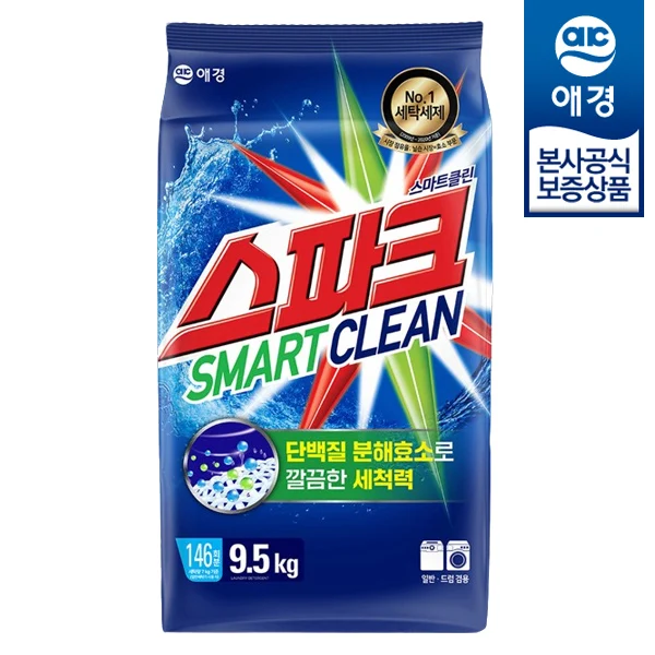 [Aekyung] Spark Laundry Refillable 9.5kg x 1 x