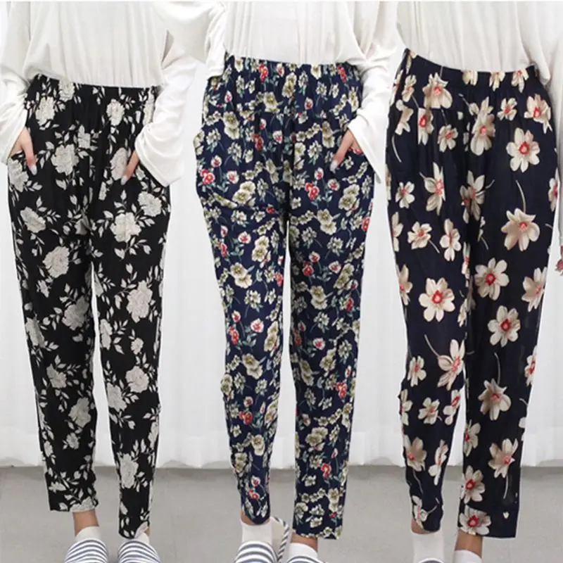 Part 9 ice pants cool cool pants bending Benz comfortable pants rubber band pants