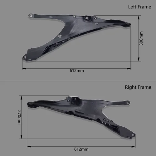 Imagen 2 del producto Accesorios para motocicleta 2019-2023 submarco marco de soporte de asiento trasero soporte de contrapunto para HUSQVARNA FC FE TC TE FS FX TX 250 450