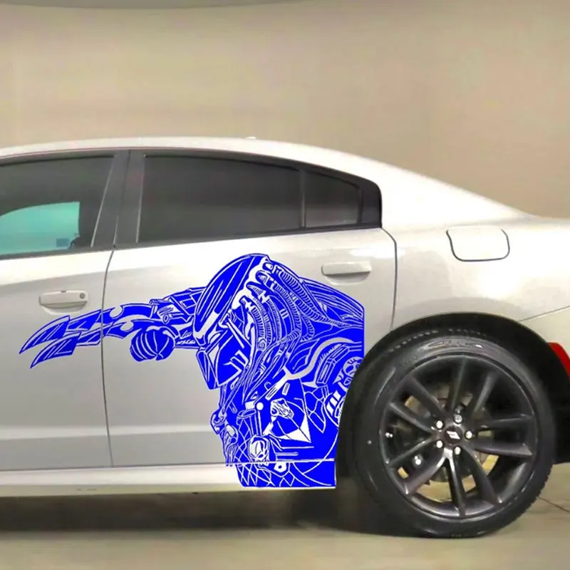 Large Predato For Car Sticker Characters Body Decoration The Monster Stickers Big Picture Movement Style Die Cutting Vinyl Decal