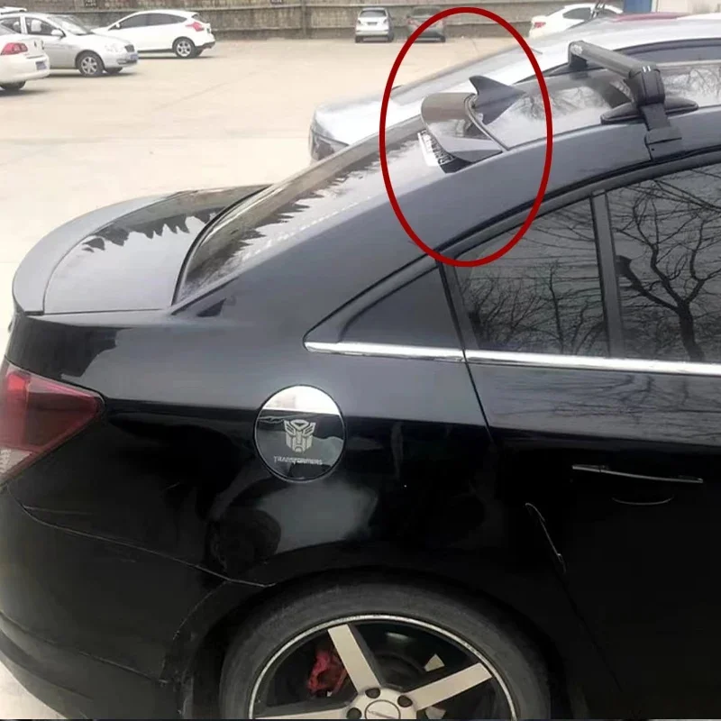 Aile supérieure en carbone noir pour Chevrolet Cruze, becquet de couvercle de coffre arrière, ailes de becquet, pièces modifiées sport, 2009-2014