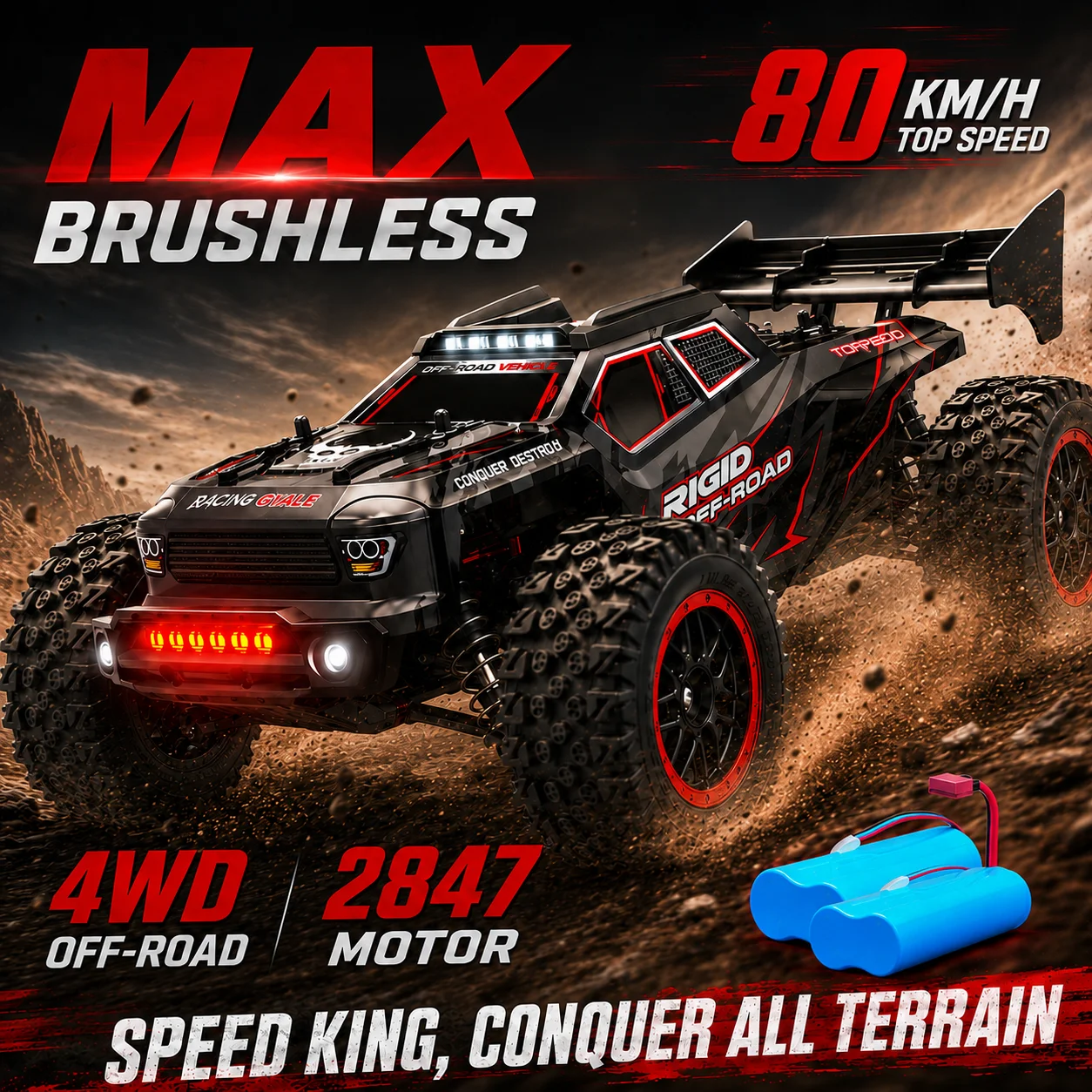 Max 2 Batteries
