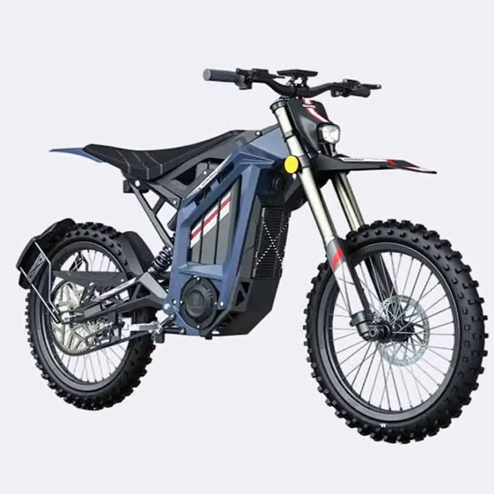 100% OFFICIAL SALES: MD-2X 2026 Mid Drive off Road Only Electric Bicycle 72V 40AH Lithium Battery 8000W Super Power Motorcycle