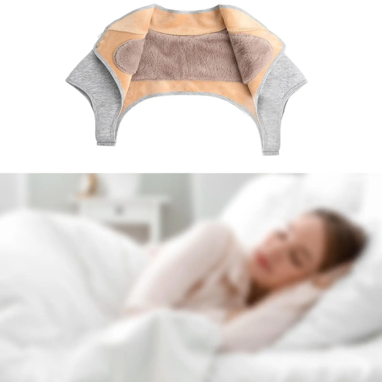 

Shoulder Warmer Shawl Shoulder Pad Wrap for Indoor Living Room Camping