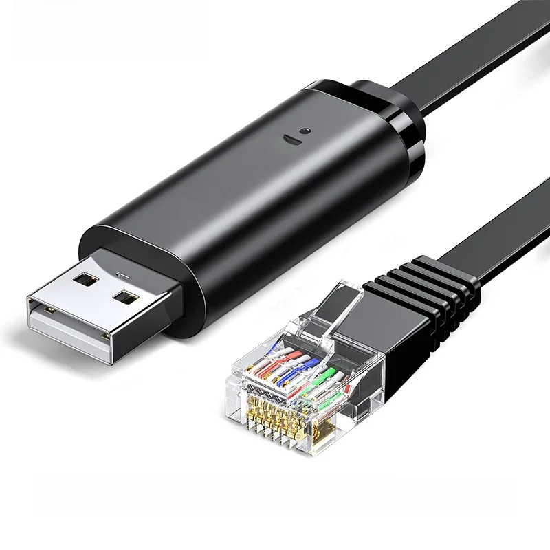 Ugreen USB do RJ45 kabel konsolowy RS232 Adapter szeregowy dla Router Cisco 1.5m USB RJ 45 8P 8C konwerter USB kabel konsolowy — zdjęcie produktu 7