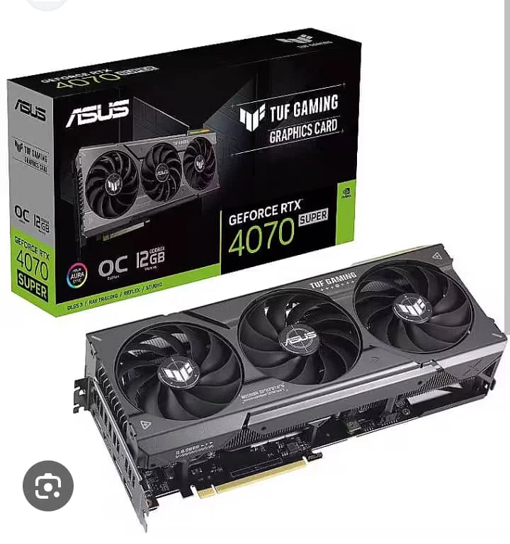 وحدة معالجة الرسومات الأصلية الجديدة ROG Strix GeForce RTX 4070 Super 12GB GDDR6X OC Edition #1