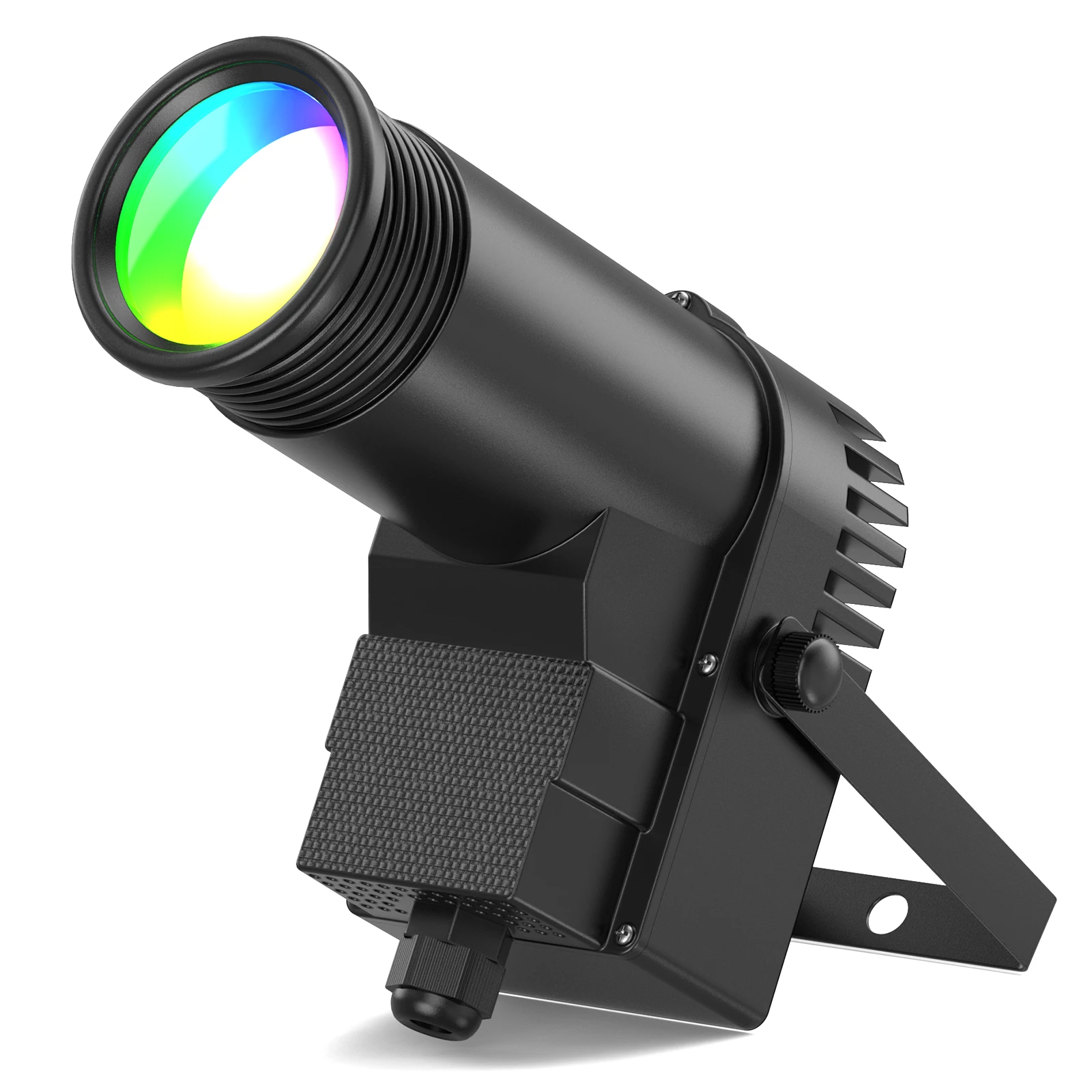 LeLeght 30W LT-LED Pinspot Par Light Stage Effect Light Sound Active DMX512 RGBW for Christmas Home Decor DJ KTV Disco Party