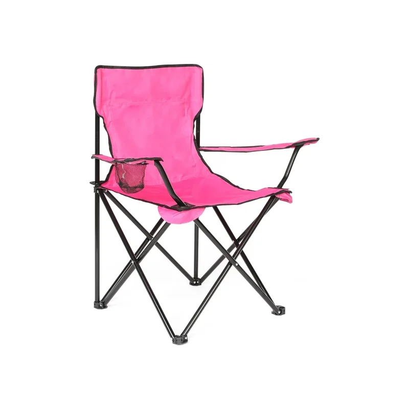 Camping  Picnic Beach Chair With Carrying Bag Pink Colour Foldable