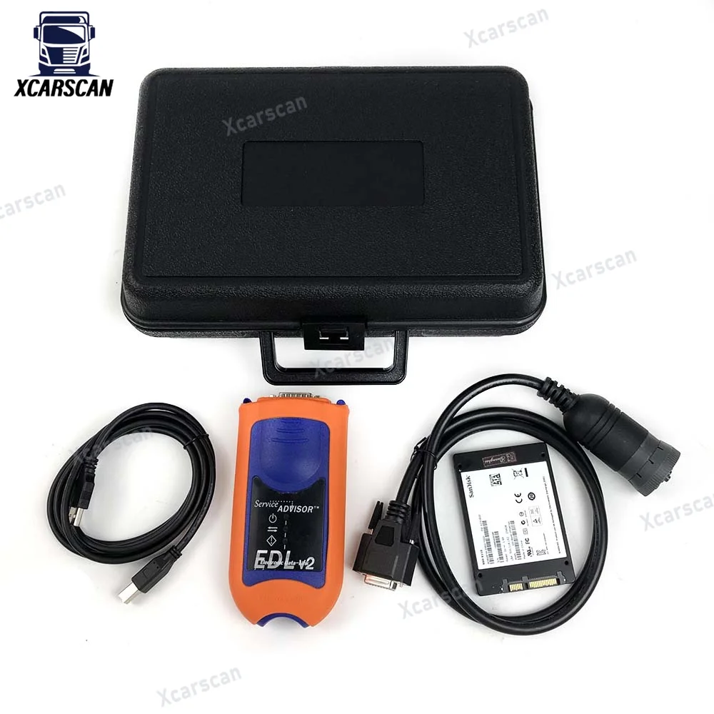 Electronic Data Link For EDL V2 Advisor 5.3 AG CF Service Agriculture Construction Equipment Tractor Heavy Truck Diagnostic Tool