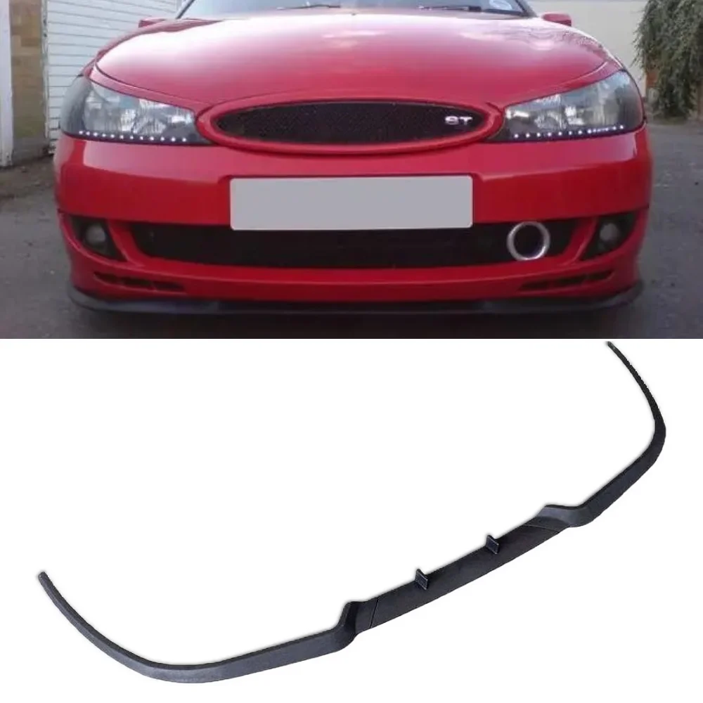 Front Bumper Lip For Ford Contour CUPRA R Car Accessories Spoiler Lip Sport Flap Universal 3 Pcs Body Kit Exterior Parts Tuning