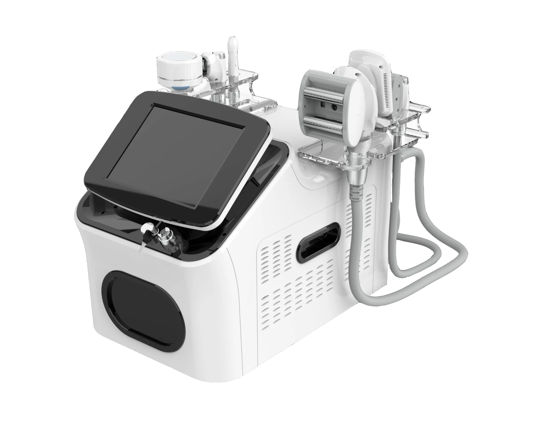 2026 V9 plus Vacuum Ems Rf Roller Slimming Face Lifting Eye Skin Tightening Massage Physiotherapy Weight Loss Slimming Machine