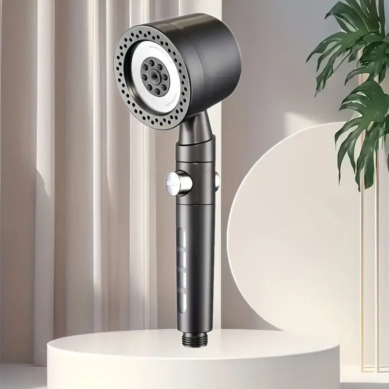 Nieuwe hogedruk waterbesparende filter douchekop 5-modi handdouche met één knop Stop badkameraccessoireset