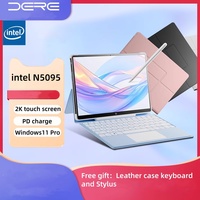 Dere 11Inch Touch Screen Intel N5095 Laptop with Keyboard Windows11 Pro 16Gb Ddr4 2Tb Ssd Gaming Laptop
