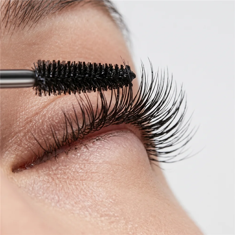 Waterproof Curling Mascara Long Lasting Smudge-proof 3D Volume Eyelash Makeup Smooth Application Natural Finish Professional Cos