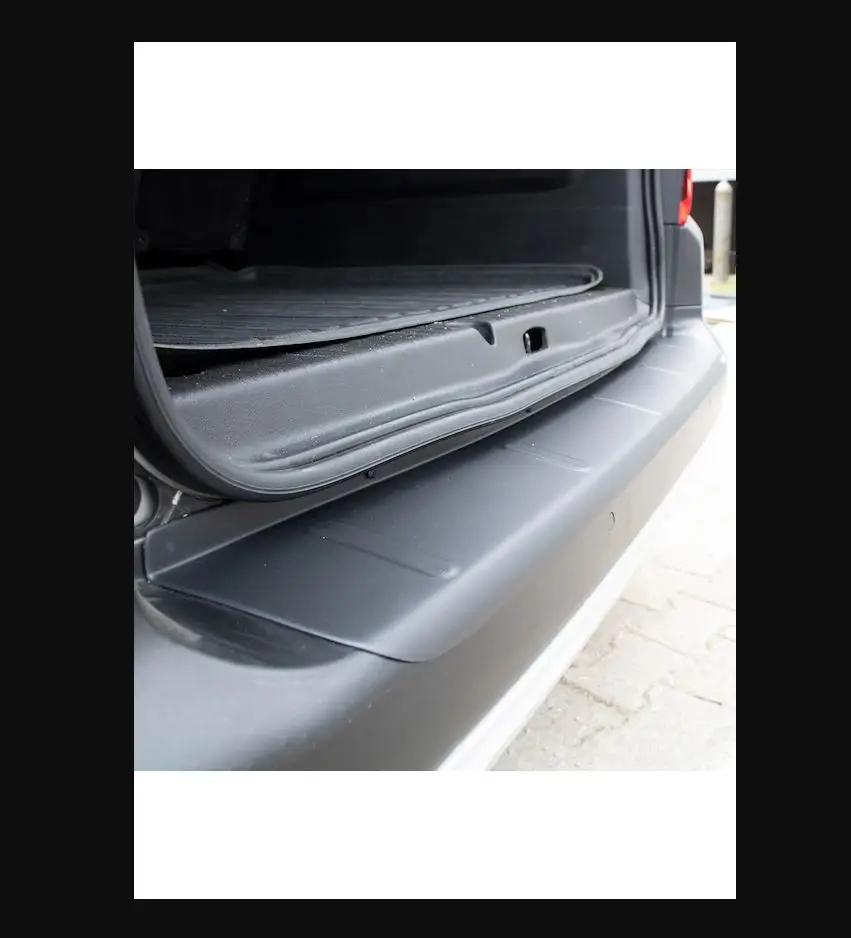 For Citroen Berlingo 2018 to 2024 Compatible Rear Bumper Sill Protection Piano Black -Diffuser Spoiler Front Lip Hood Tail Light