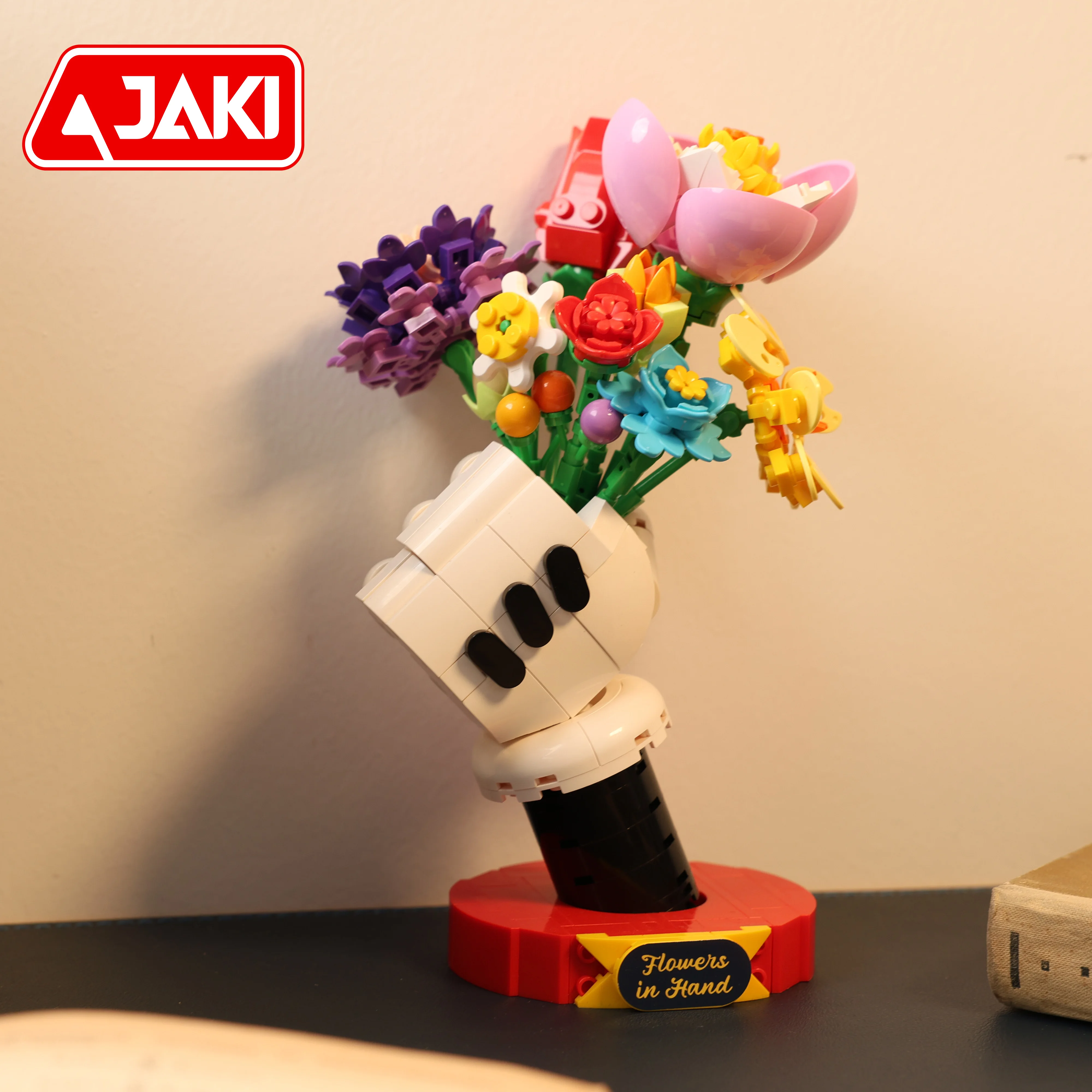 

NEW Flower Bouquet Building Set with Display Stand Colorful Flowers Botanical Collection Blocks Kit for Kids Adults Crafts Girl